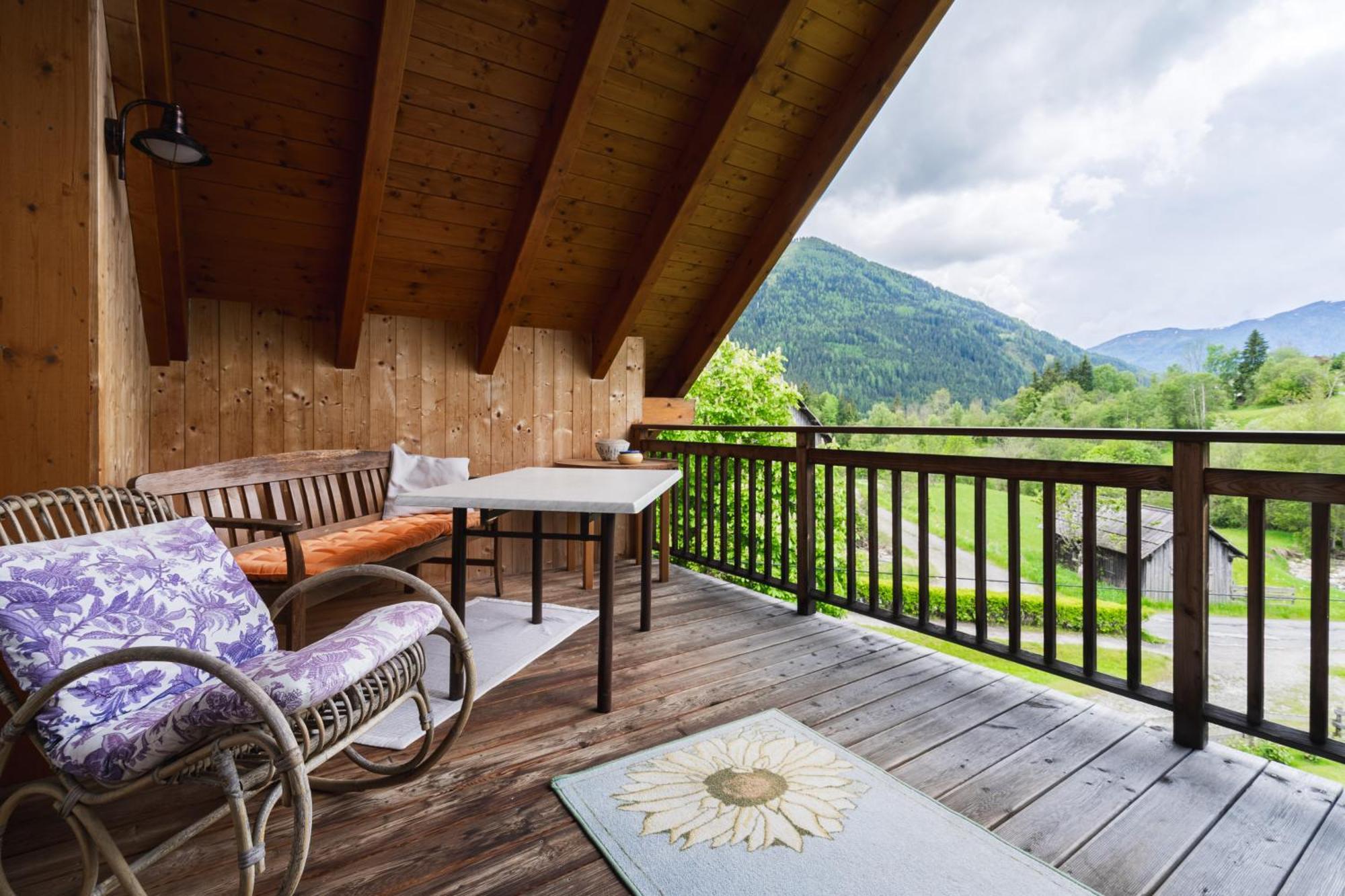Schoenes Apartment Praegant Bad Kleinkirchheim Eksteriør bilde